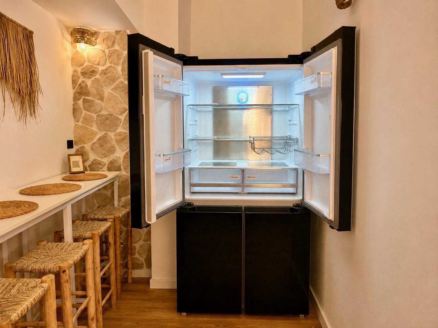 XXL-Kühlschrank mit eigenem Bereich für jedes Zimmer