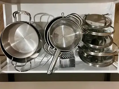 Batería de cocina completa